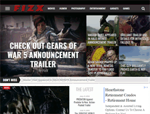 Tablet Screenshot of fiz-x.com